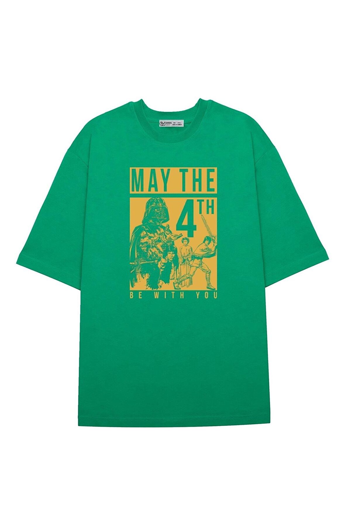 Unisex Oversize T-shirt May The Fourth Character Box