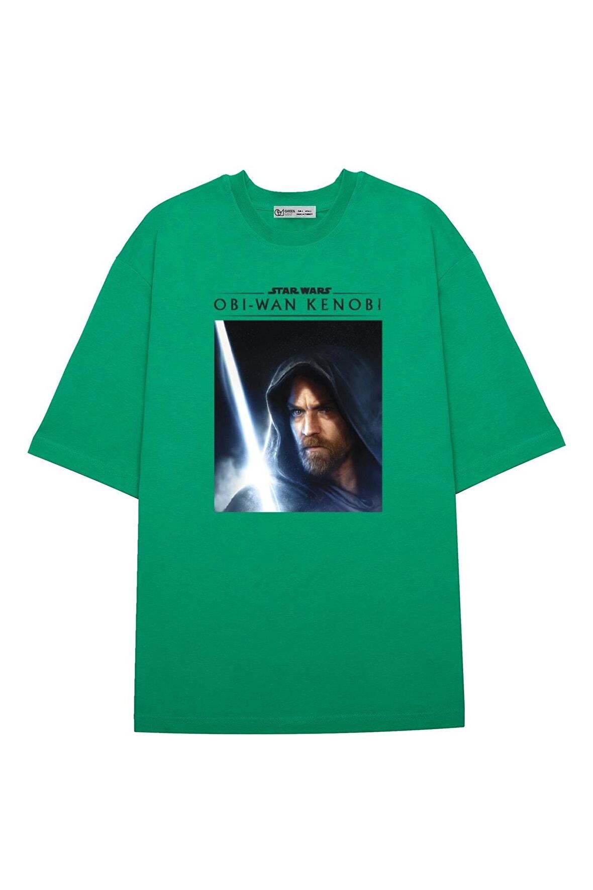 Unisex Oversize T-shirt Obi-wan Portrait