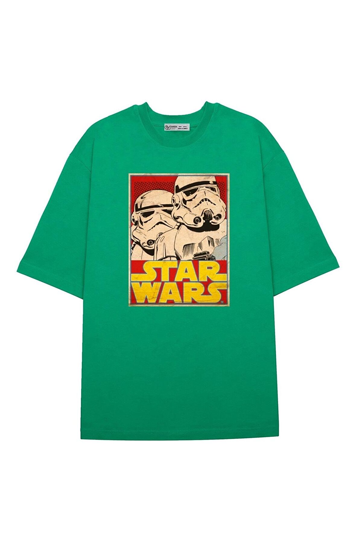 Unisex Oversize T-shirt Retro Troopers