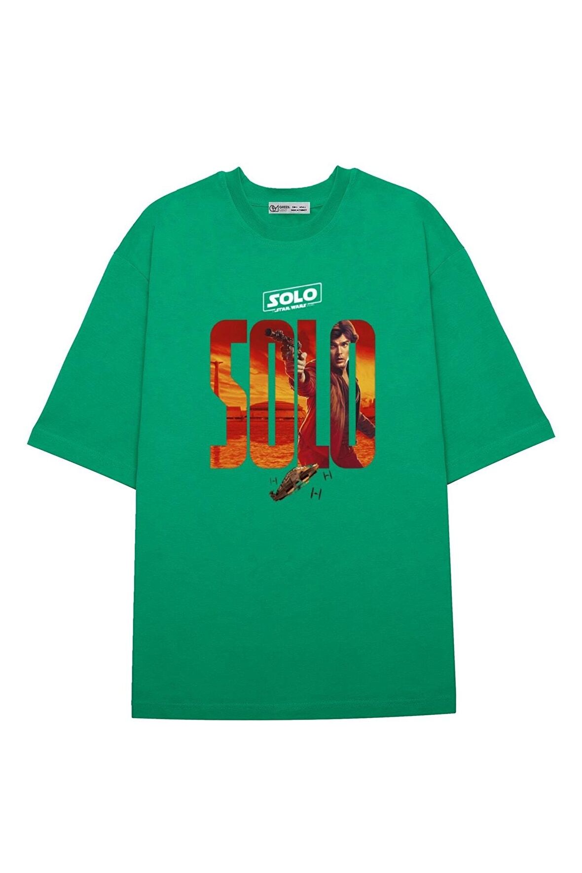 Unisex Oversize T-shirt Solo Poster