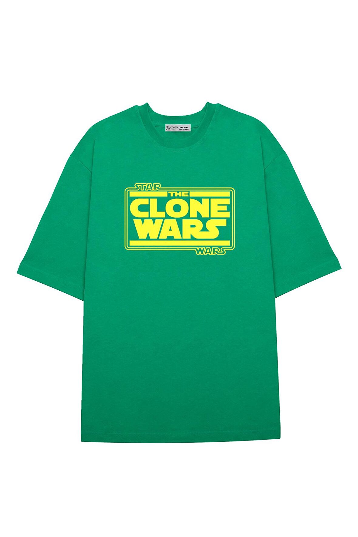 Unisex Oversize T-shirt Star Wars Clone Wars Logo