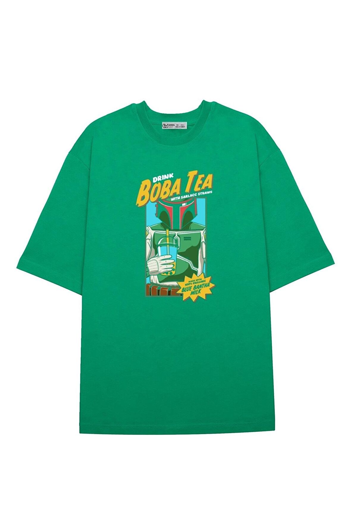 Unisex Oversize T-shirt Star Wars Drink Boba Tea