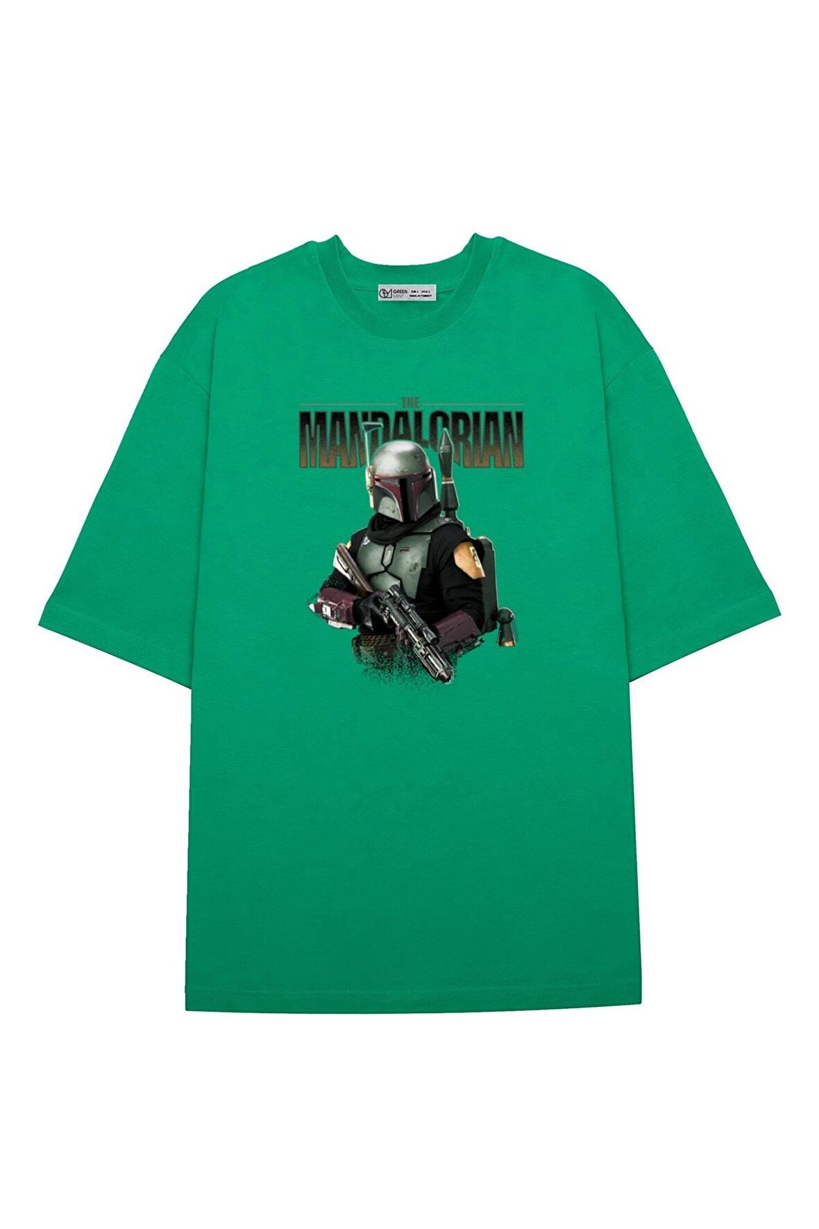 Unisex Oversize T-shirt Star Wars Mandalorian Boba Fett Armored Up
