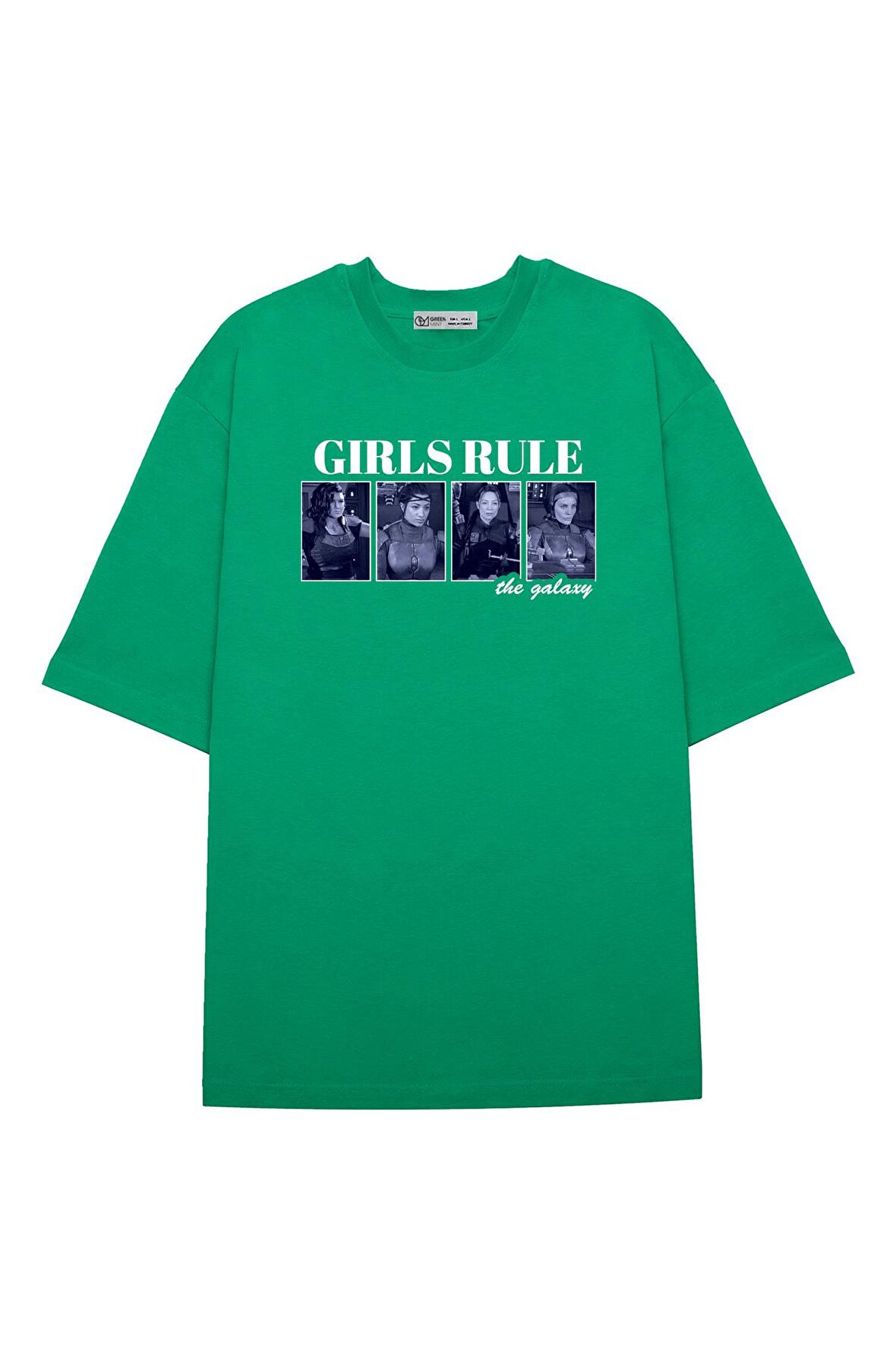 Unisex Oversize T-shirt Star Wars Mandalorian Girls Rule The Galaxy