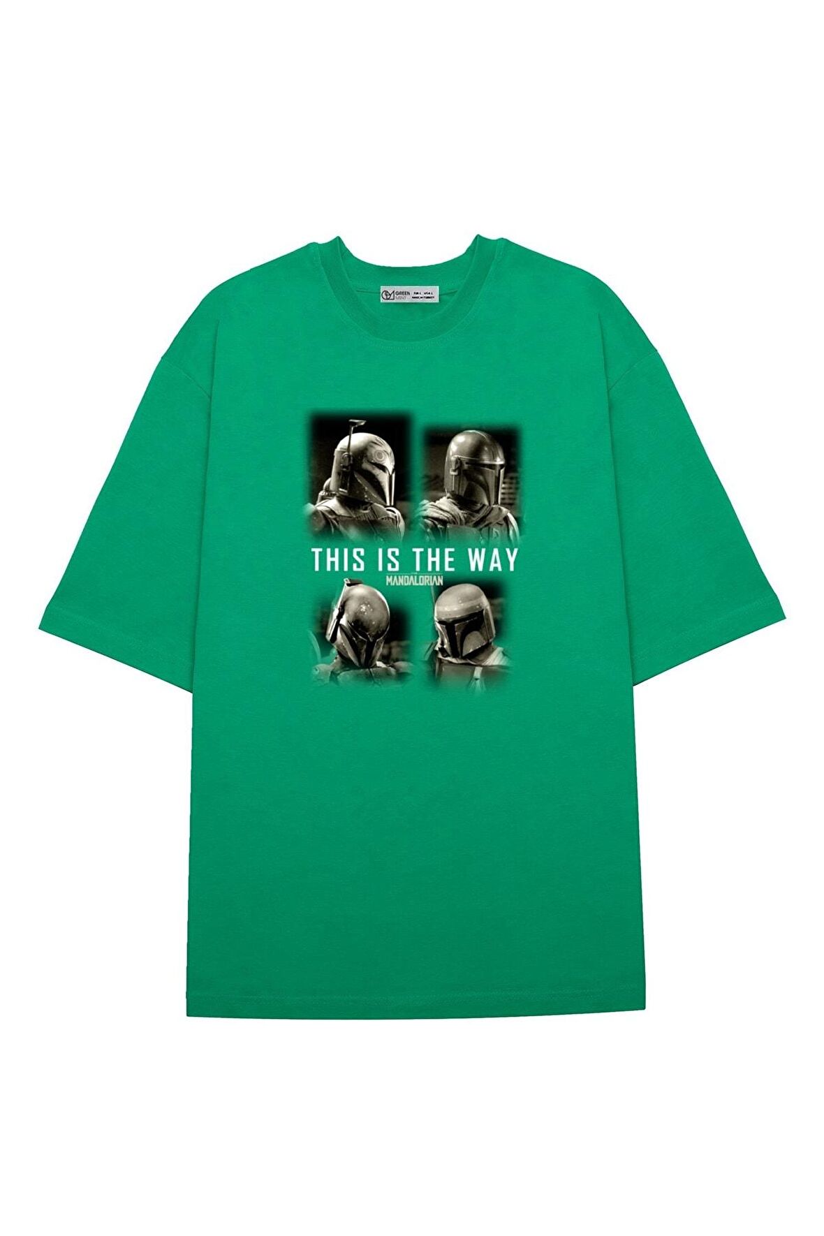 Unisex Oversize T-shirt Star Wars Mandalorian Stronger Together