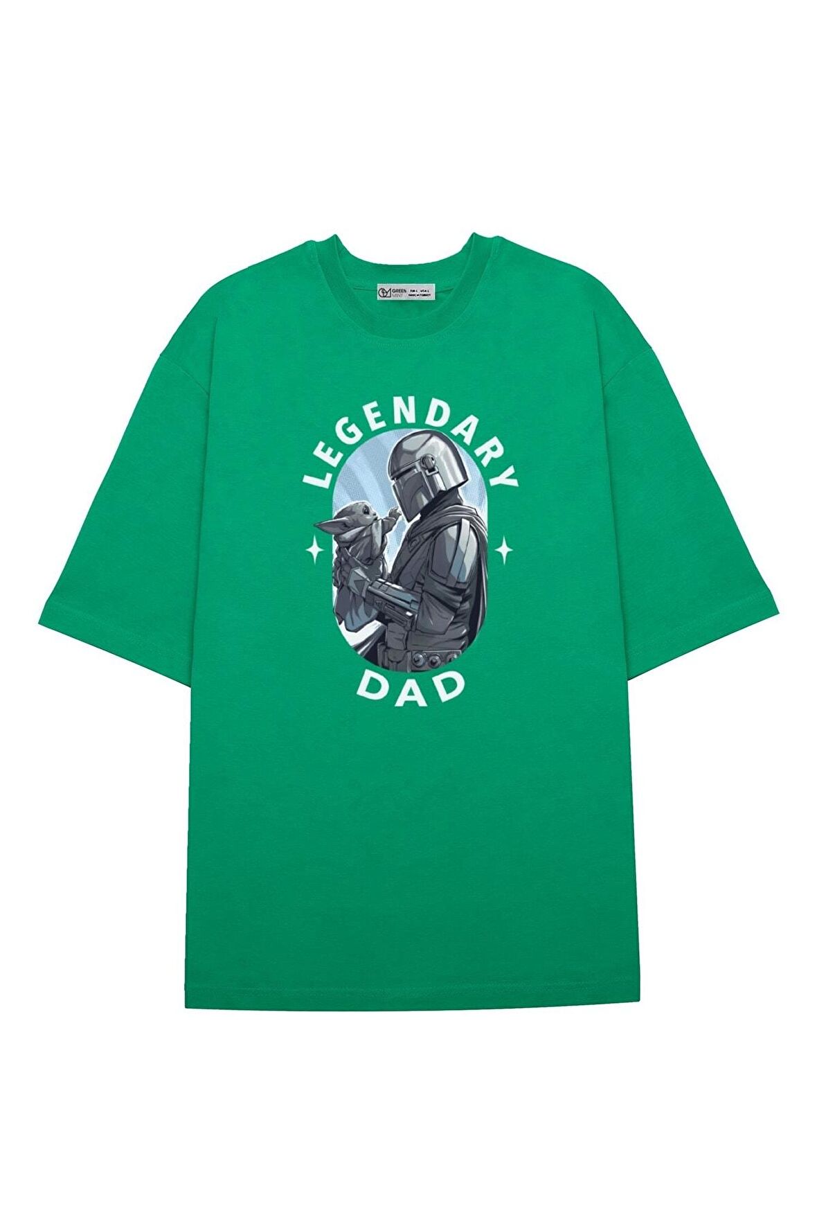 Unisex Oversize T-shirt The Mandalorian Legendary Dad