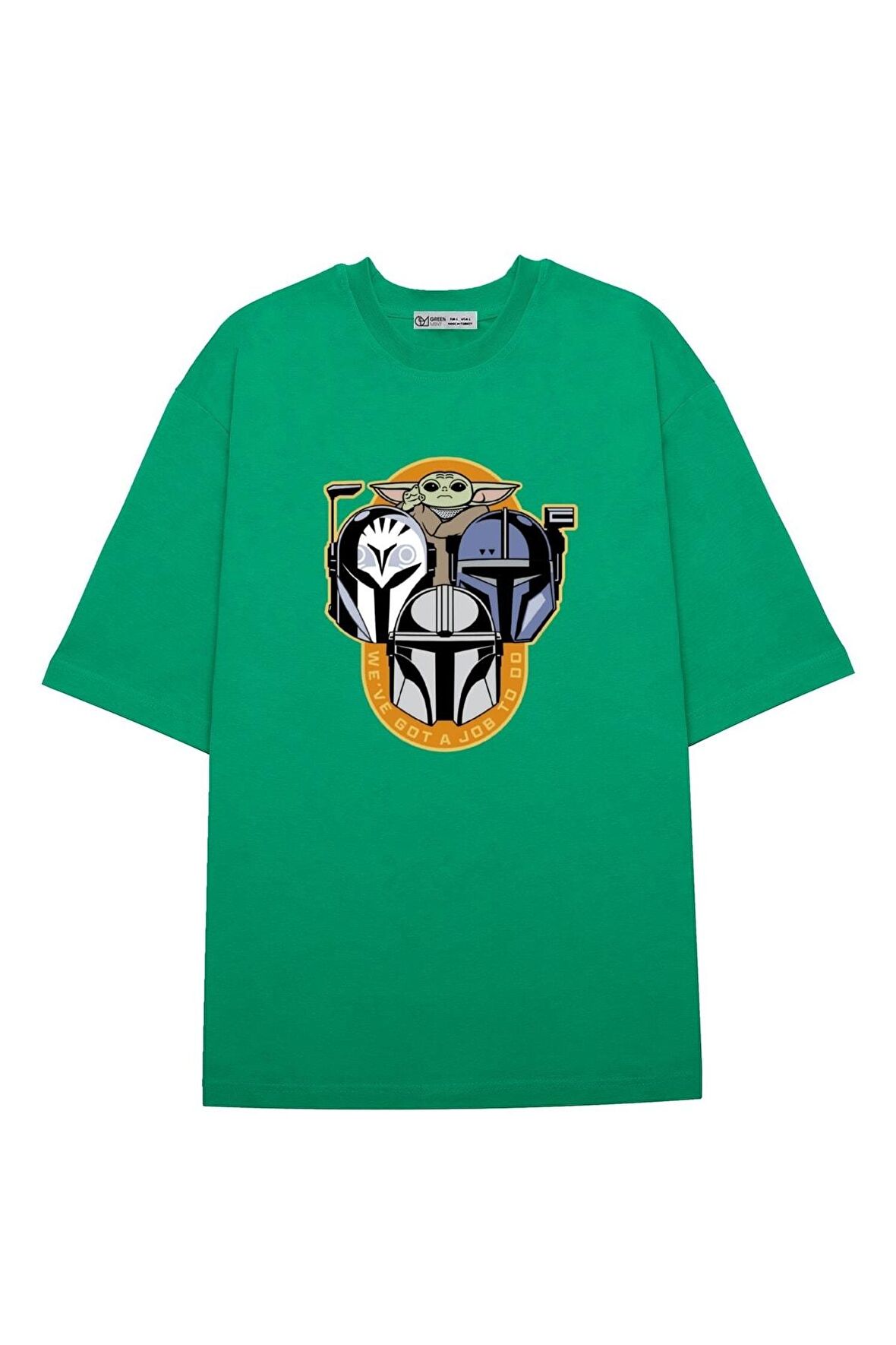Unisex Oversize T-shirt The Mandalorian We've Got A Job To Do
