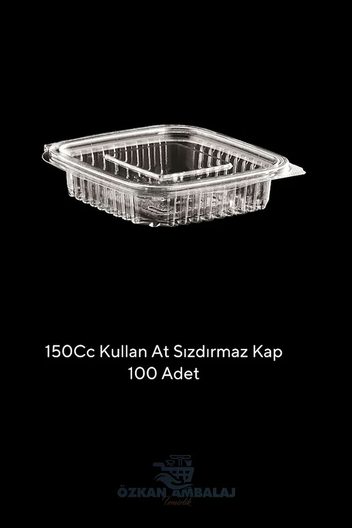 150gr Sızdırmaz Kap 100adet