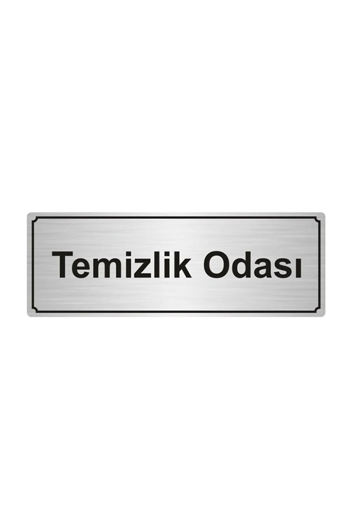 Temizlik Odası Yönlendirme Levhası 5cmx20 cm.