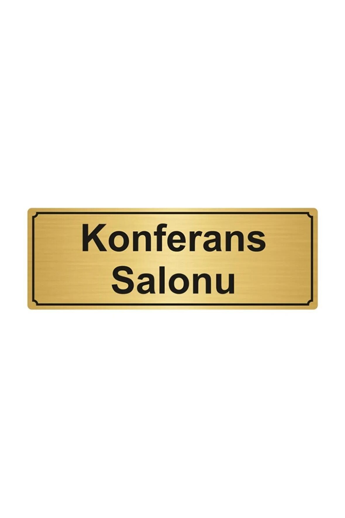 Konferans Salonu Yönlendirme Levhası 5cmx20 cm.