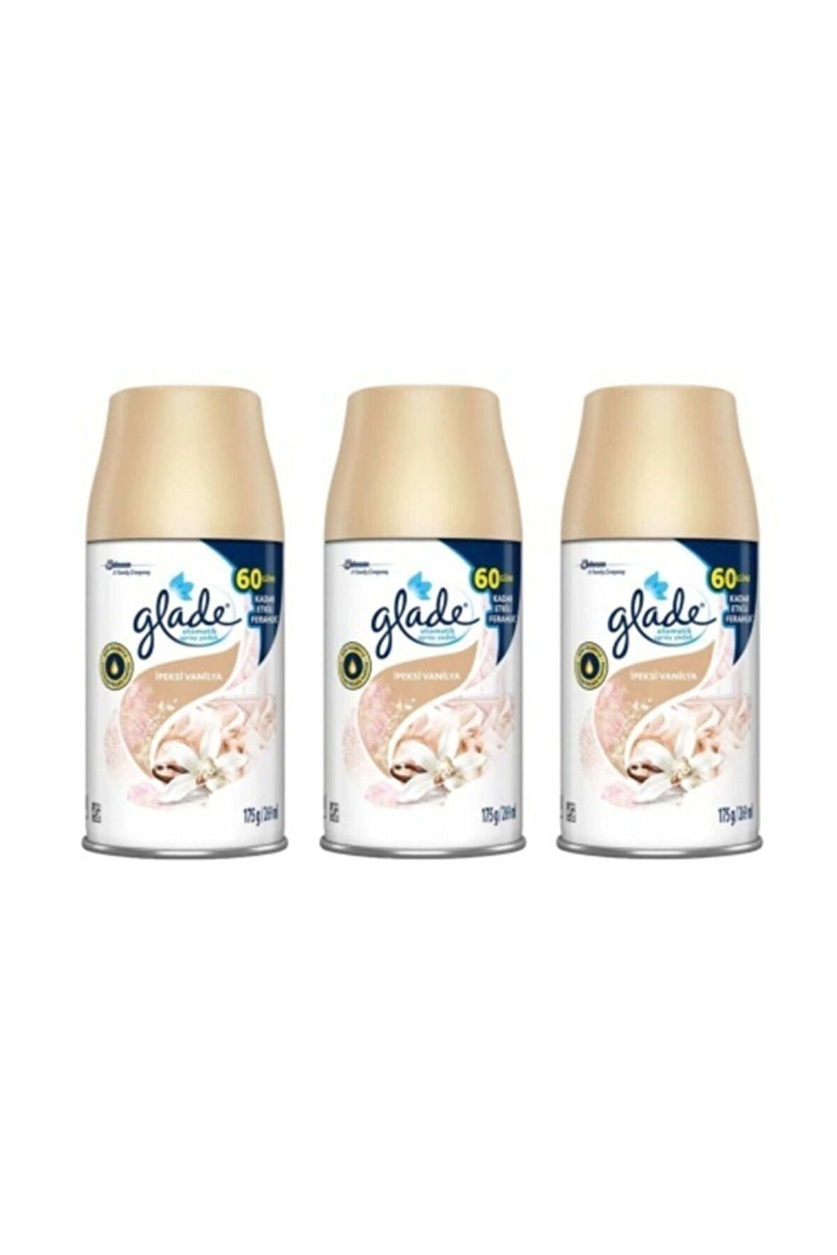 Otomatik Sprey Oda Kokusu Yedek Ipeksi Vanilya 3 X 269 Ml
