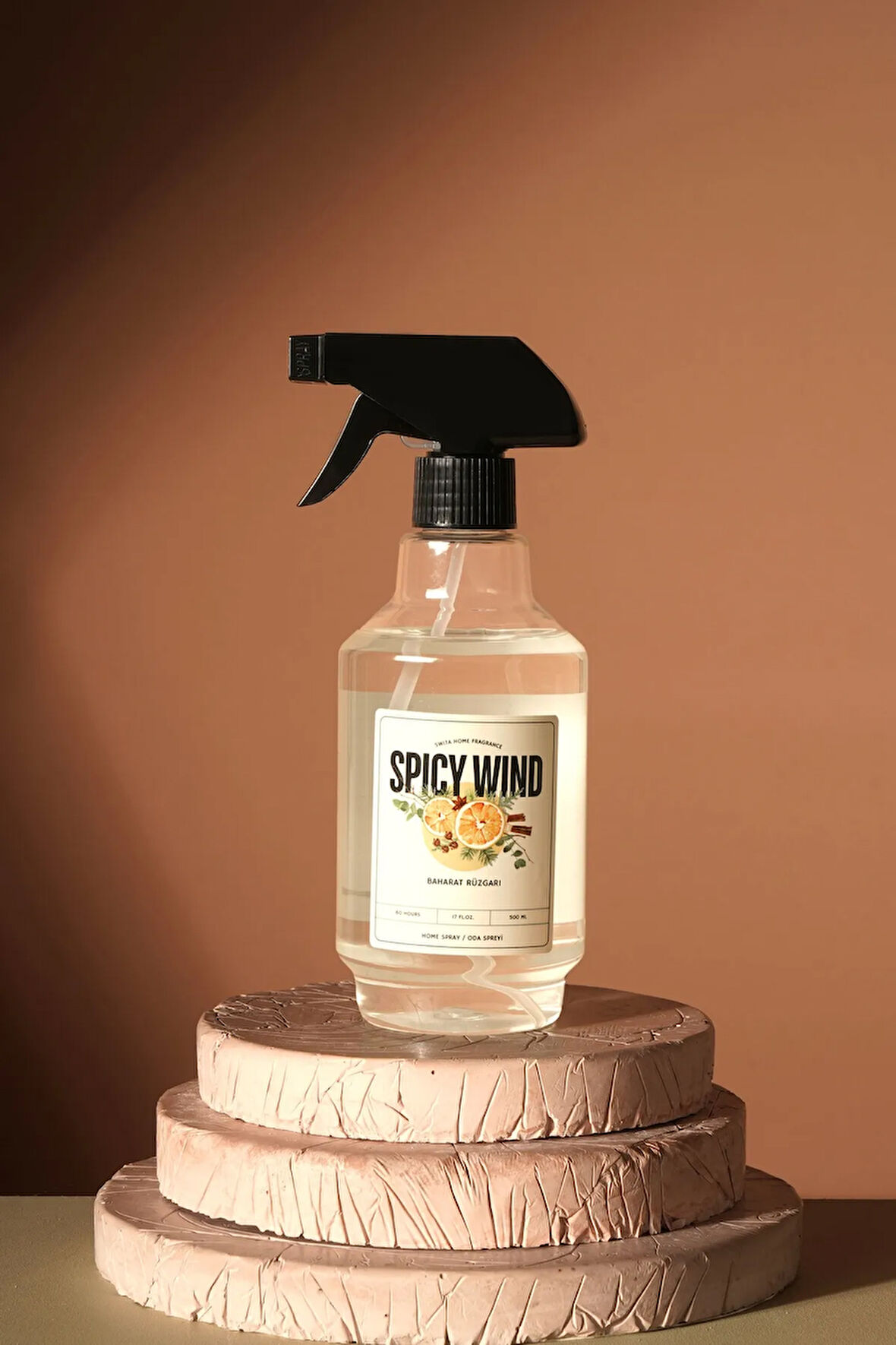 Swita Home Premium Baharat Rüzgarı Sprey Oda Ortam Ofis Kokusu  - 500 ml