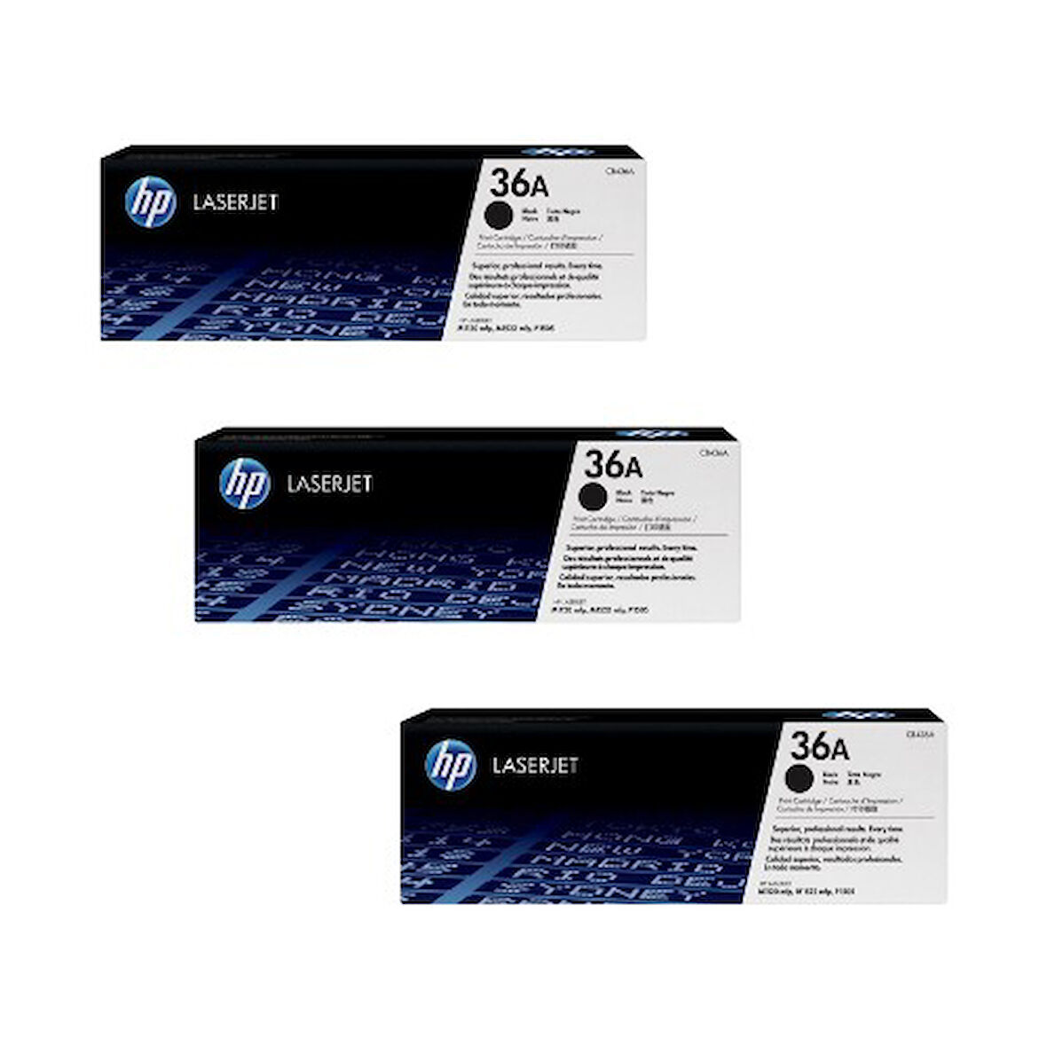 Hp 36A-CB436A / M1522n Orjinal Toner 3'LÜ Avantaj Paket 