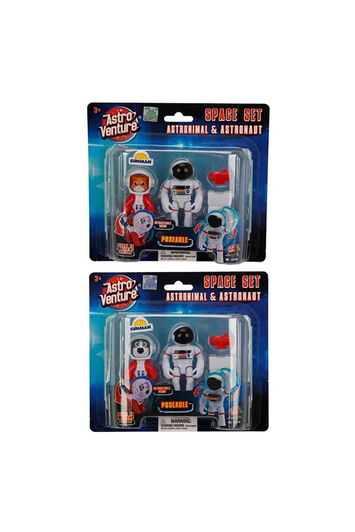 Kız Çocuk Oyuncak Astro Venture Space Set: Astronimals & Astronaut Erkek Çocuk Oyuncak Eğitici Oyunc