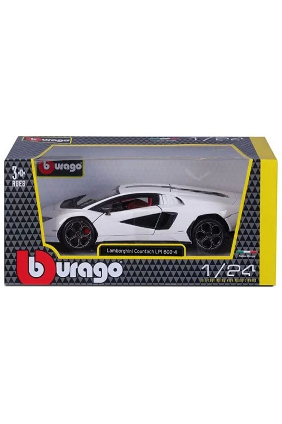 Kız Çocuk Oyuncak Bburago 1/24 A Lamborghini Countach LPI 800-4 - S01021102 Eğitici