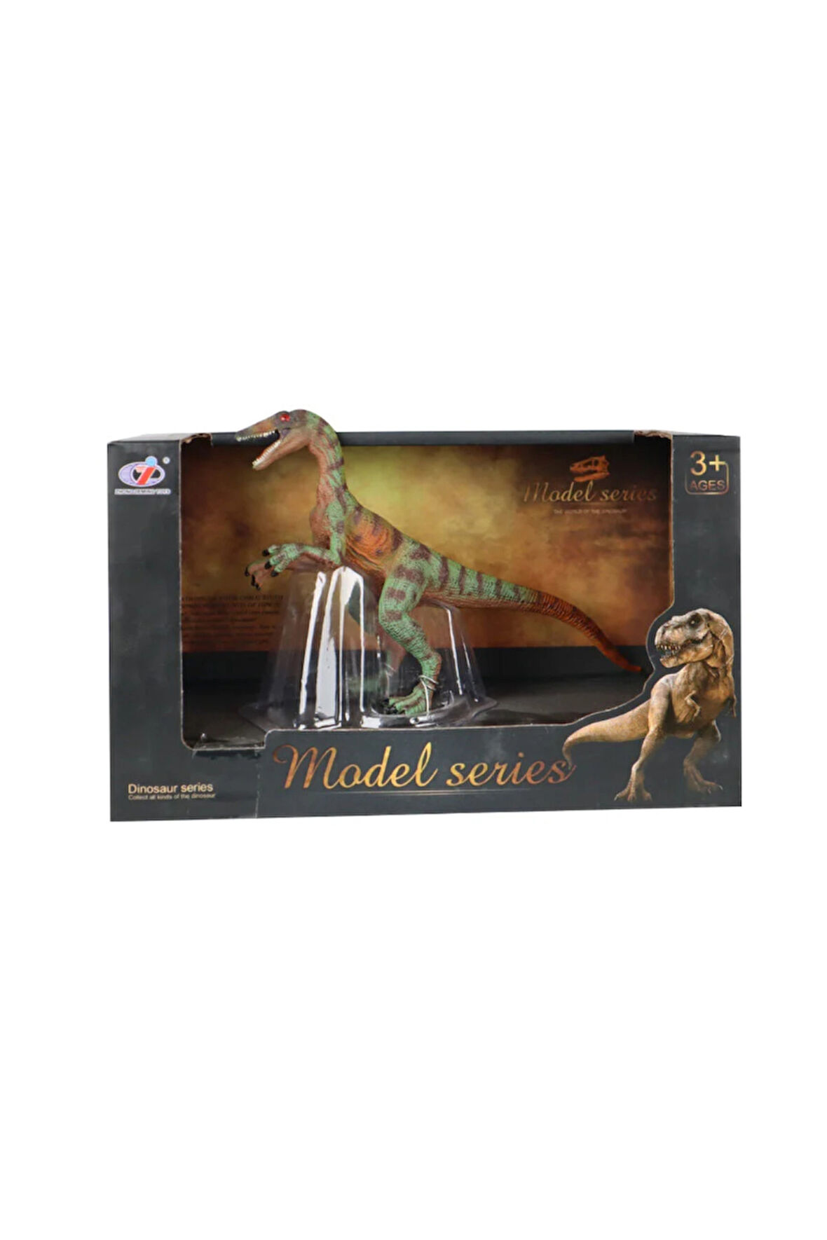 Kız Çocuk Oyuncak Kutulu Model Dinozor Raptor Erkek Çocuk Oyuncak Eğitici Oyuncaklar