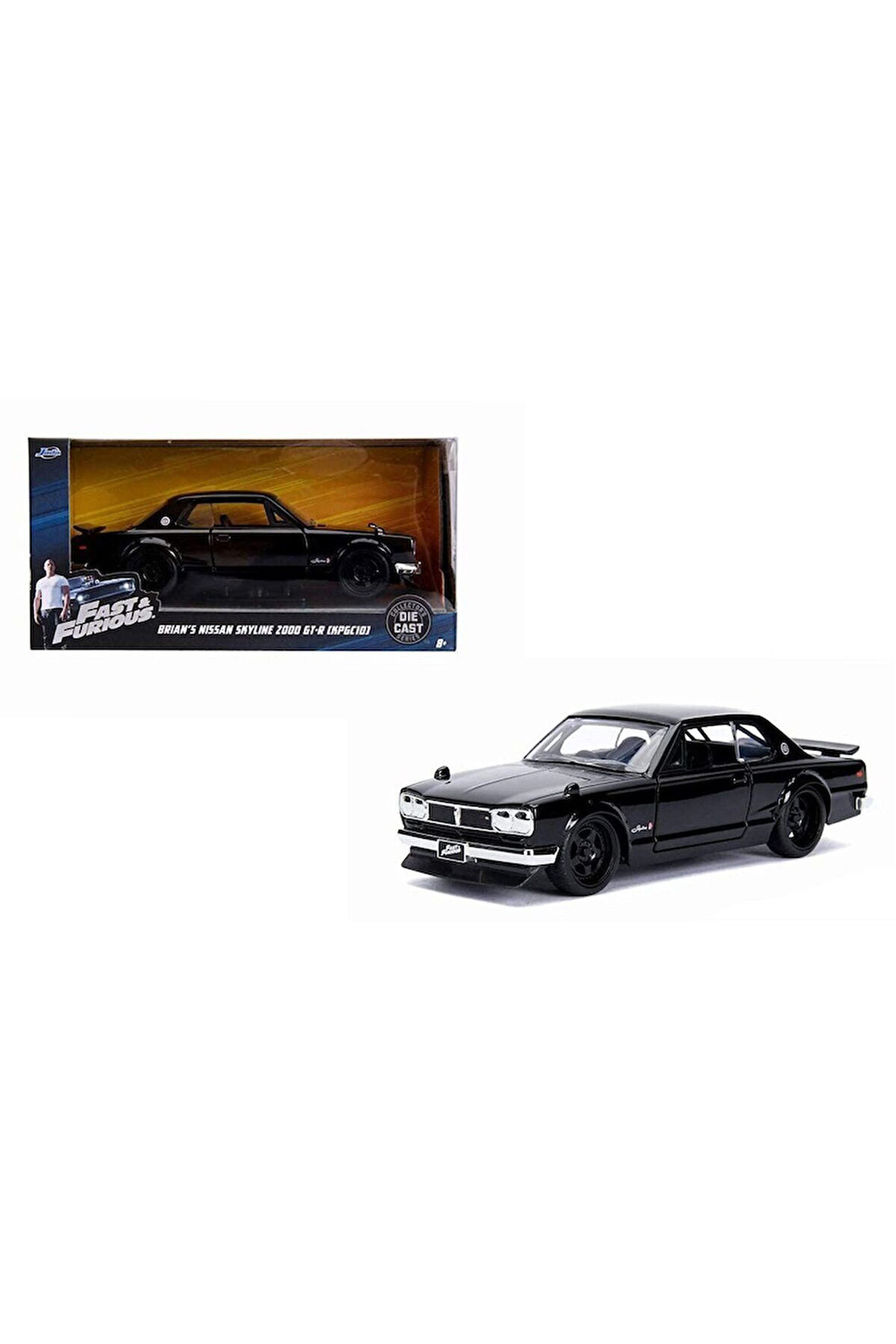 Kız Çocuk Oyuncak 253203004 Fast Furious 1971 Nissan Skyline 1:24 Erkek Çocuk Oyuncak Eğitici Oyunca