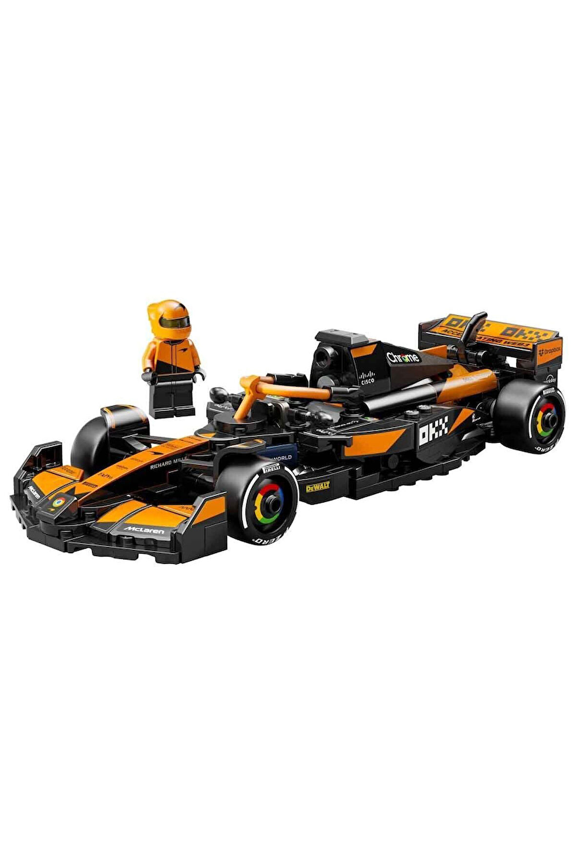 Kız Çocuk Oyuncak 77251 Speed Champ.McLaren F1 Team MCL38 Yarış Arabası 269 parç