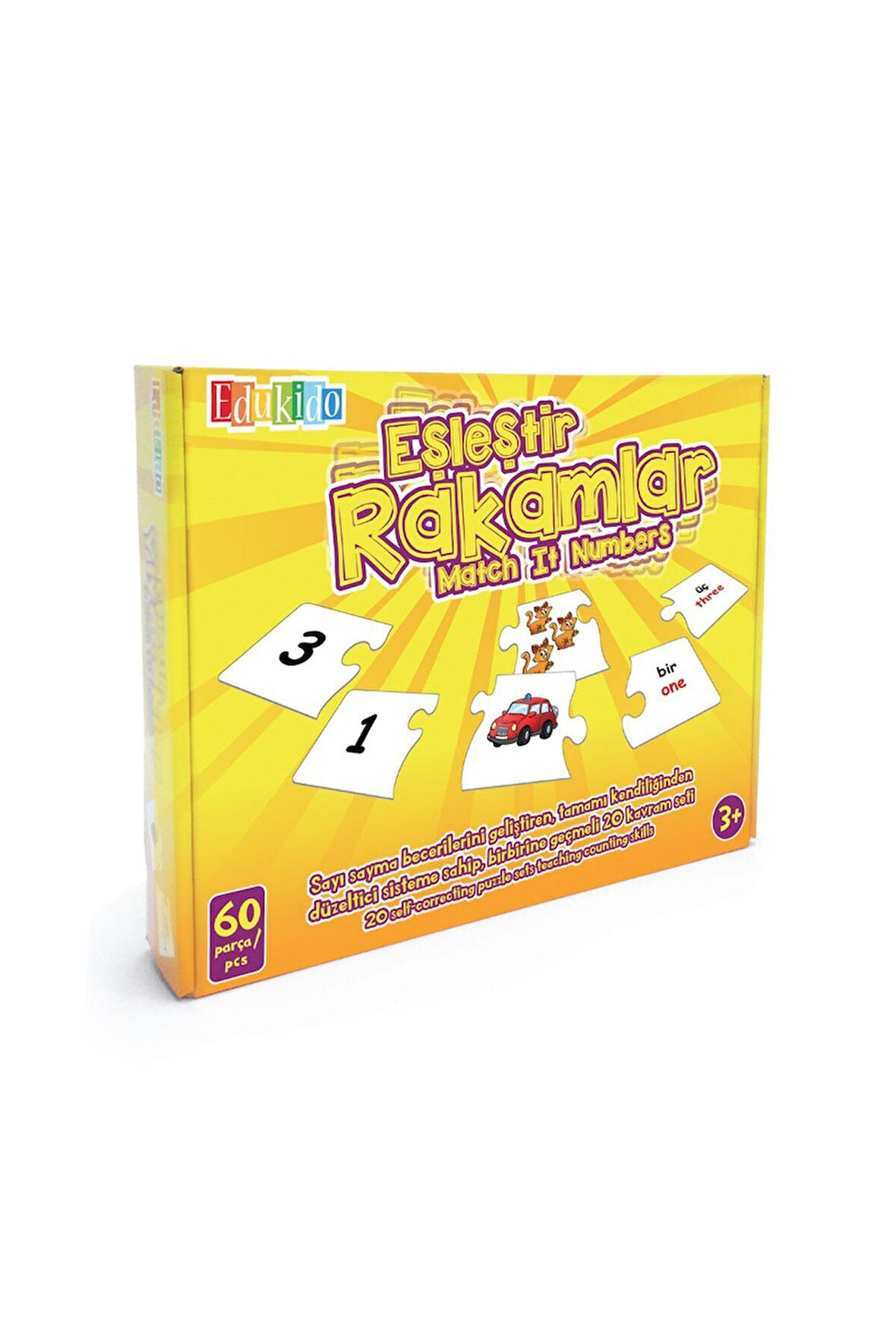 Kız Çocuk Oyuncak EDU-1006 Chiva, Eşleştir Rakamlar Erkek Çocuk Oyuncak Eğitici Oyuncaklar