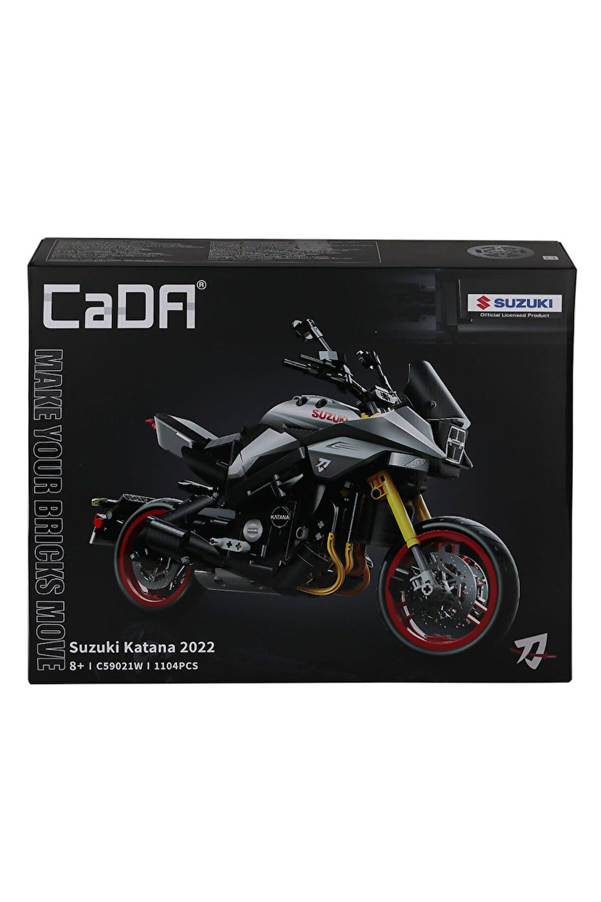 Kız Çocuk Oyuncak C59021W CADA Suzuki Katana 2022 Blok Seti 1104 Parça -Vagon li