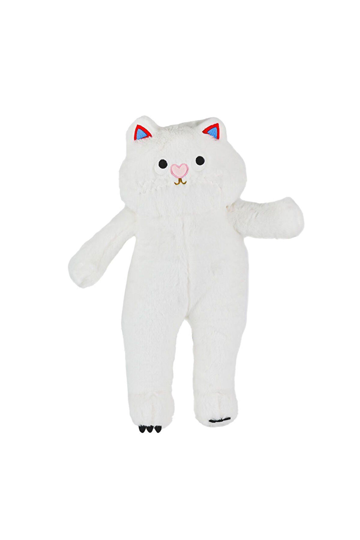 Kız Çocuk Oyuncak 4806 Peluş Uzun Kedi 55cm Beyaz -My Friend Toys Erkek Çocuk Oyuncak Eğitici Oyunca