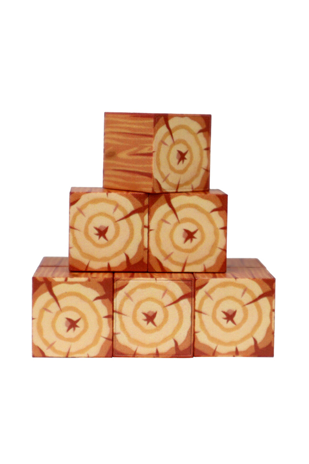 Kız Çocuk Oyuncak Megacraft 9 Parça Ağaç Gövde Blok Erkek Çocuk Oyuncak Eğitici Oyuncaklar