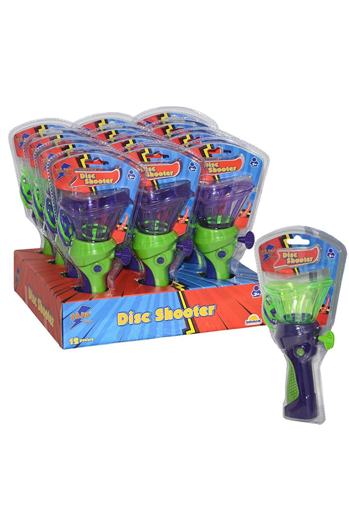 Kız Çocuk Oyuncak 02135 Zapp Çek Fırlat Disk Shooter Erkek Çocuk Oyuncak Eğitici Oyuncaklar