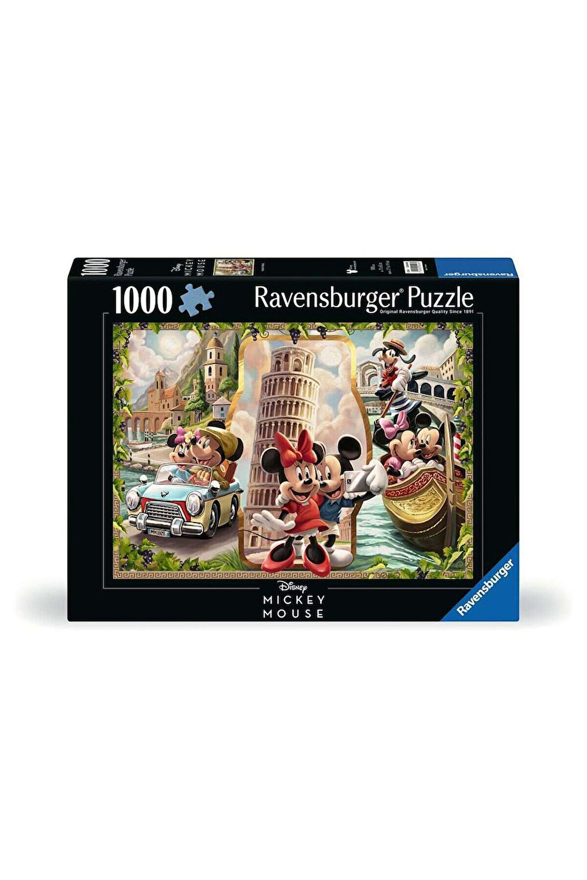 Kız Çocuk Oyuncak 120004981 Mickey ve Minnie Tatilde 1000 parça Ravensburger Puz