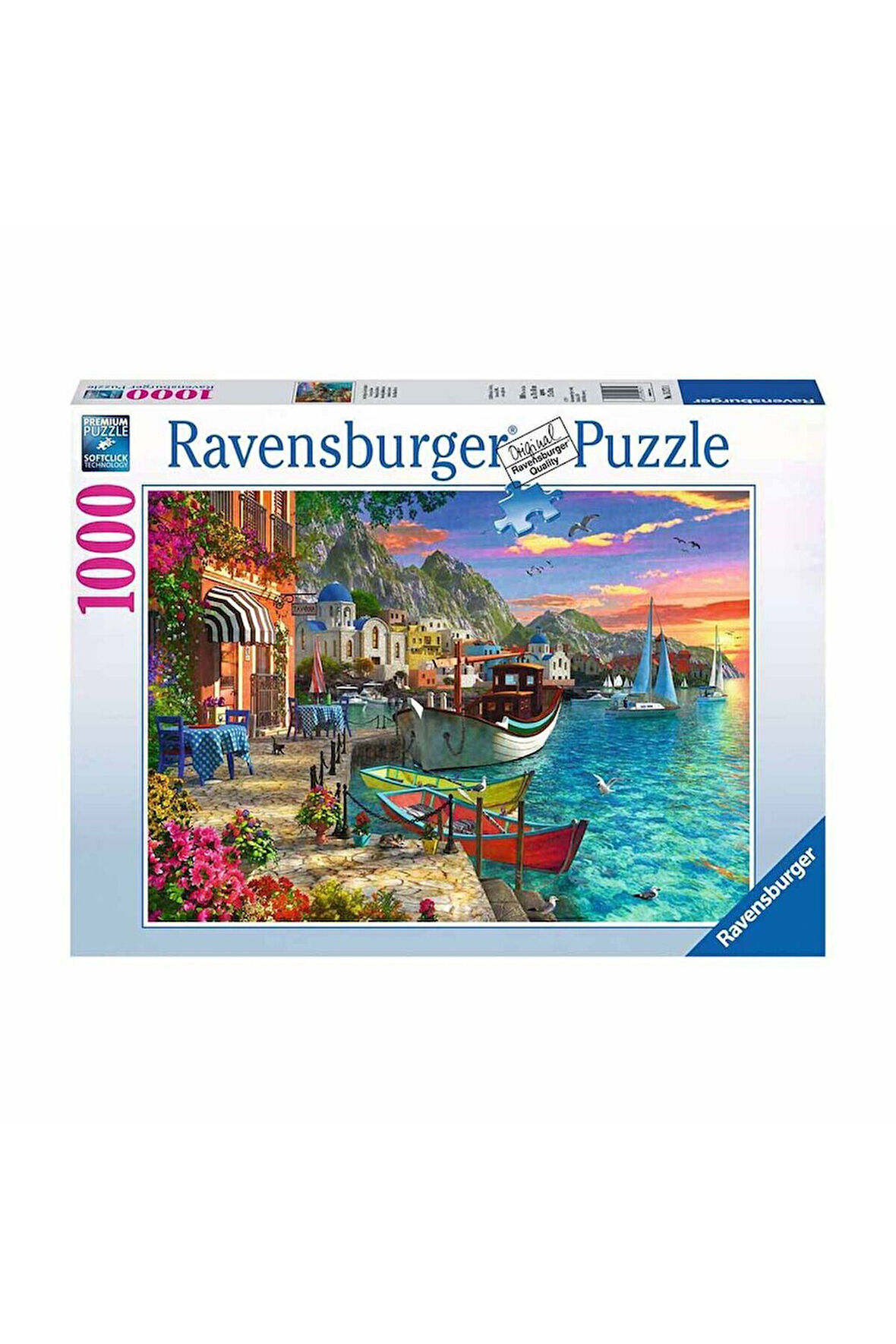 Kız Çocuk Oyuncak 12000470 Grandiose Greece 1000 parça Ravensburger Puzzle Eğiticii