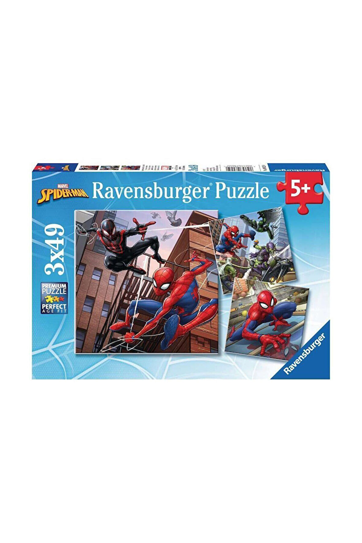 Kız Çocuk Oyuncak 80250 3x49 parça Ravensburger Puzzle Erkek Çocuk Oyuncak Eğitici Oyuncaklar