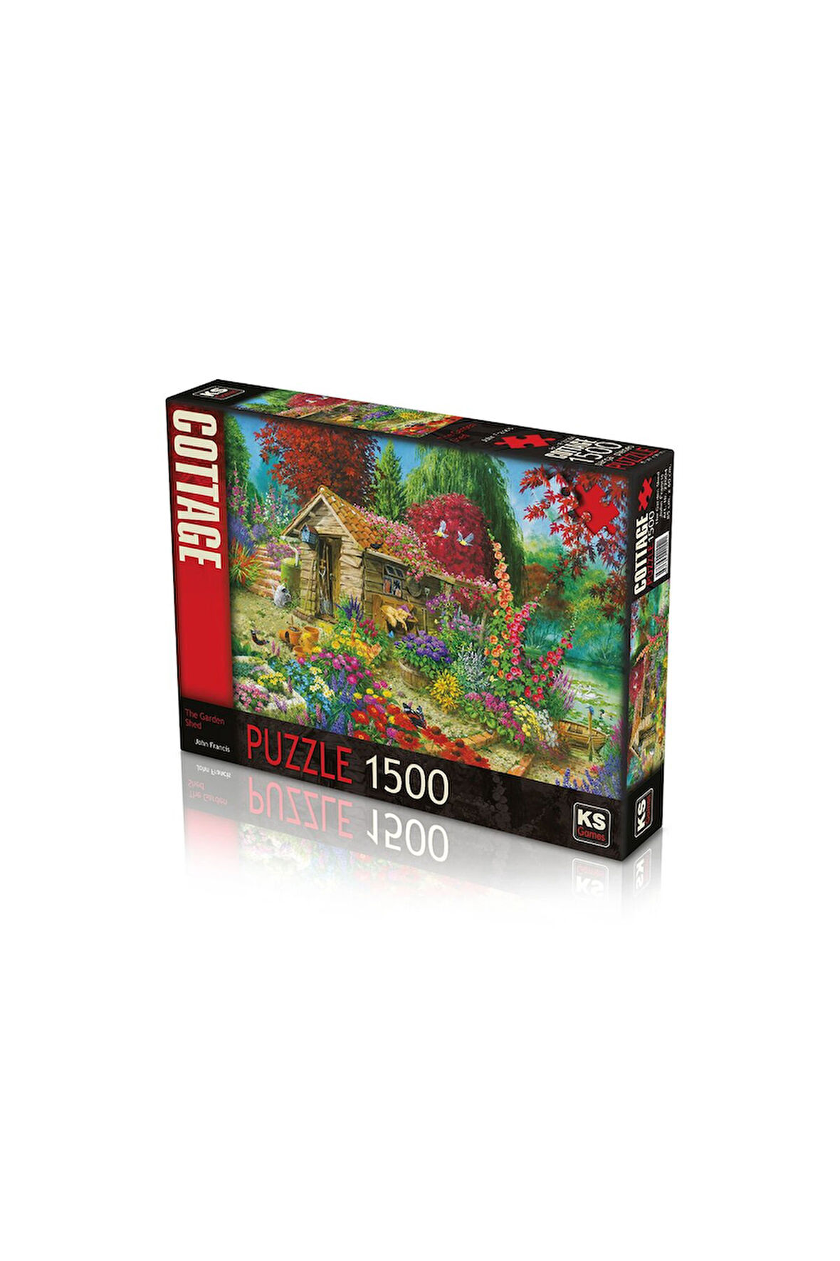 Kız Çocuk Oyuncak KS Puzzle 1500 Parça The Garden Shed Erkek Çocuk Oyuncak Eğitici Oyuncaklar