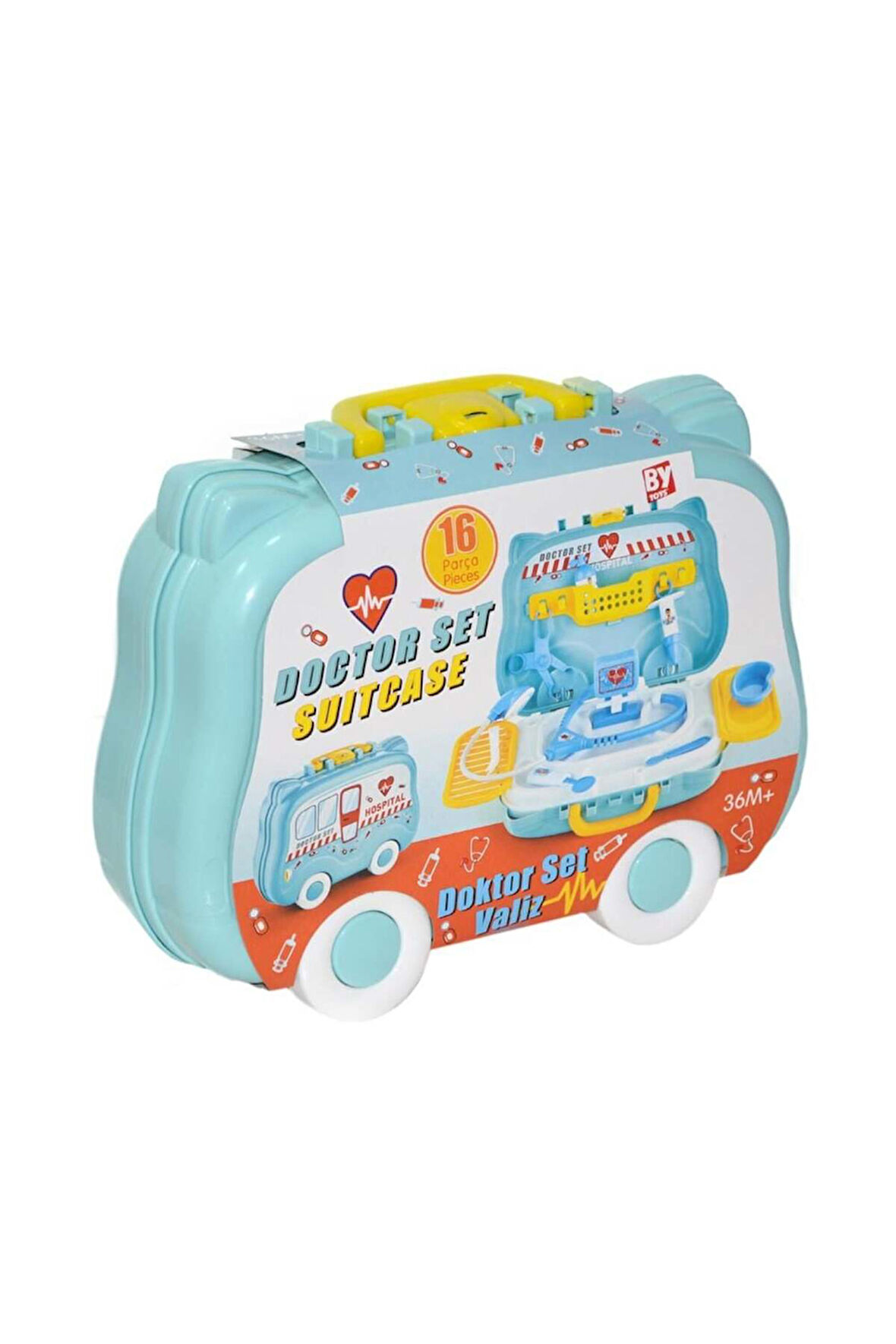 Kız Çocuk Oyuncak VALİZ DOKTOR SETİ Erkek Çocuk Oyuncak Eğitici Oyuncaklar