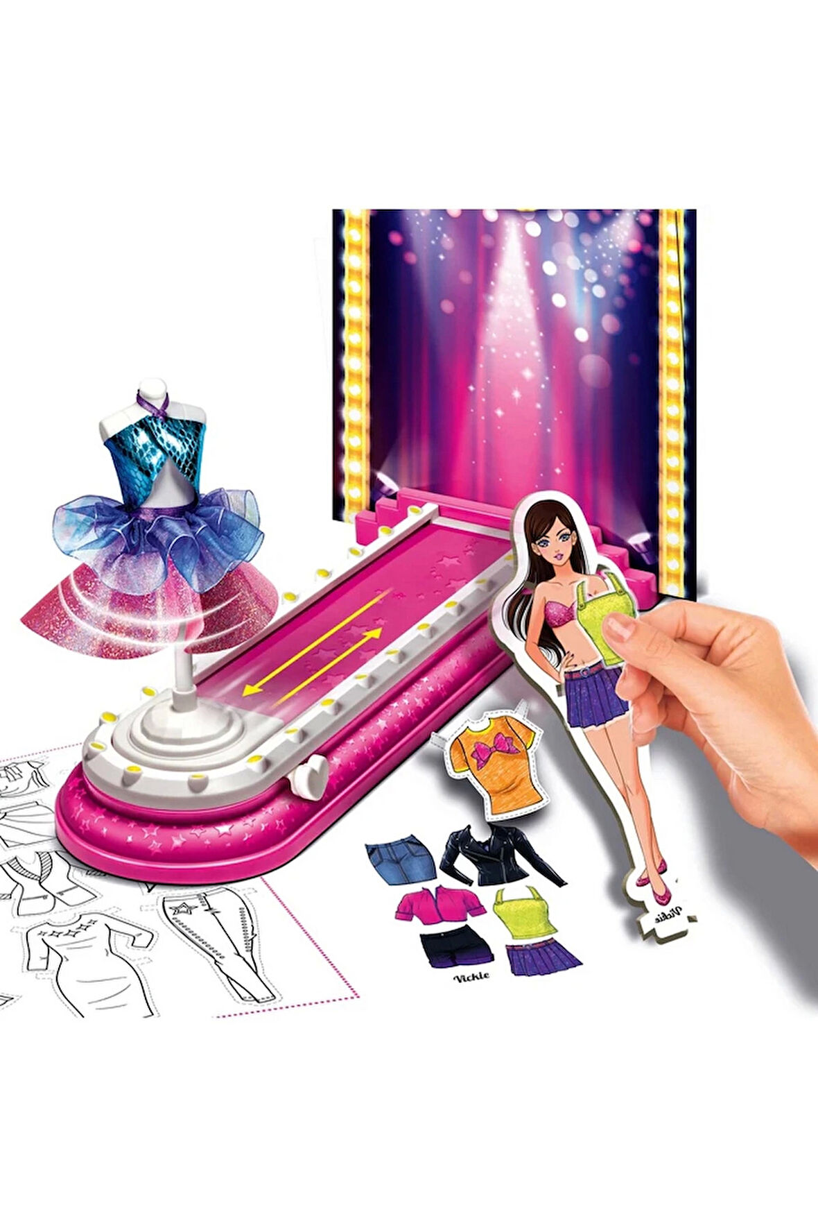 Kız Çocuk Oyuncak Crazy Chic Moda Koleksiyonu Erkek Çocuk Oyuncak Eğitici Oyuncaklar