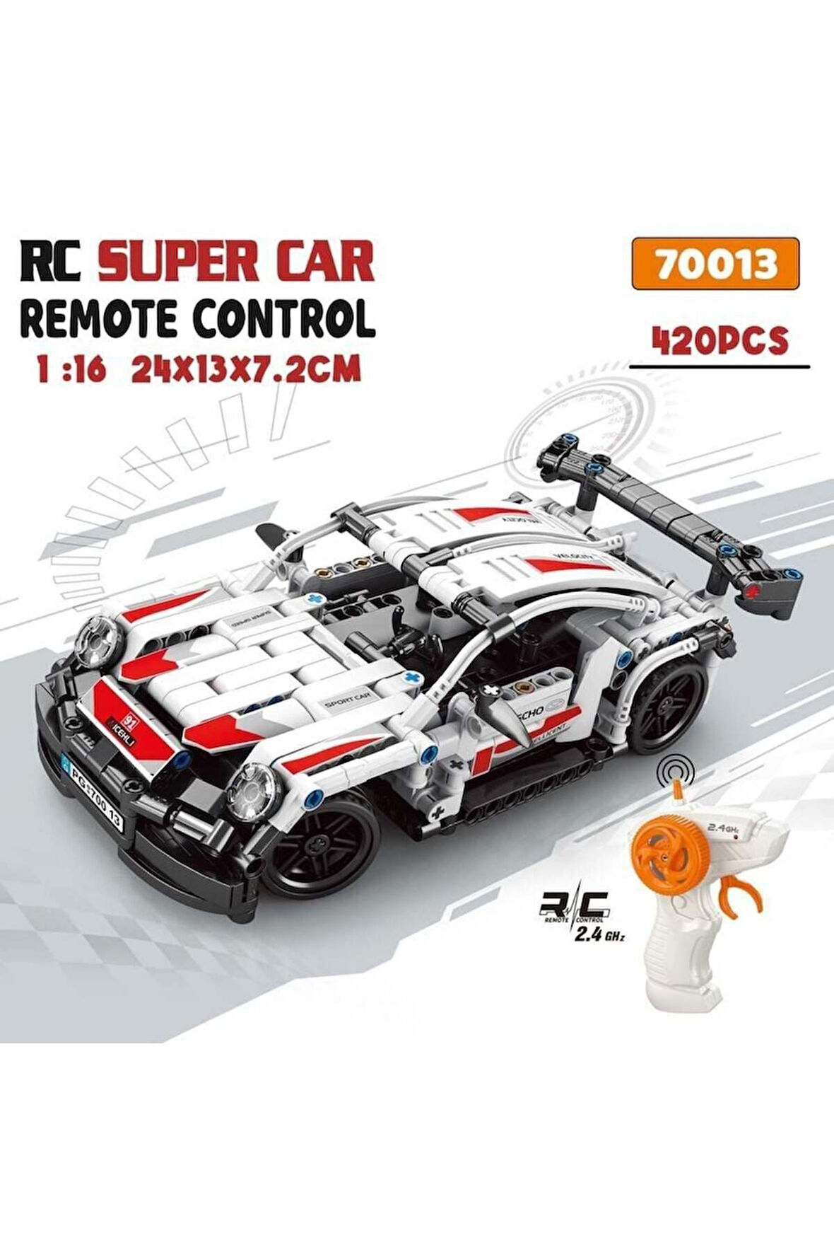 Kız Çocuk Oyuncak 70013A 420 PCS YAPI SETİ UK POSRCH Erkek Çocuk Oyuncak Eğitici Oyuncaklar