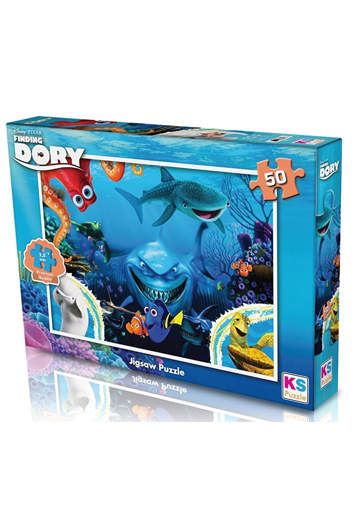 Kız Çocuk Oyuncak KS Puzzle 50 Parça Dory Erkek Çocuk Oyuncak Eğitici Oyuncaklar
