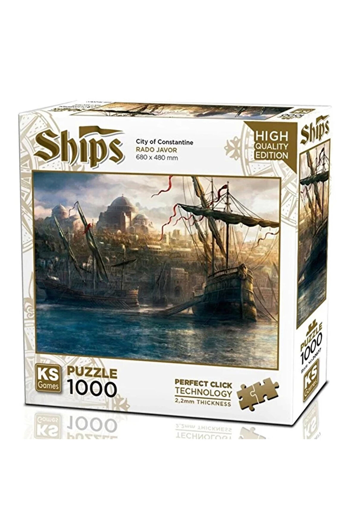 Kız Çocuk Oyuncak KS Games Once Open a Time in Istanbul Puzzle 1000 Parça 20677