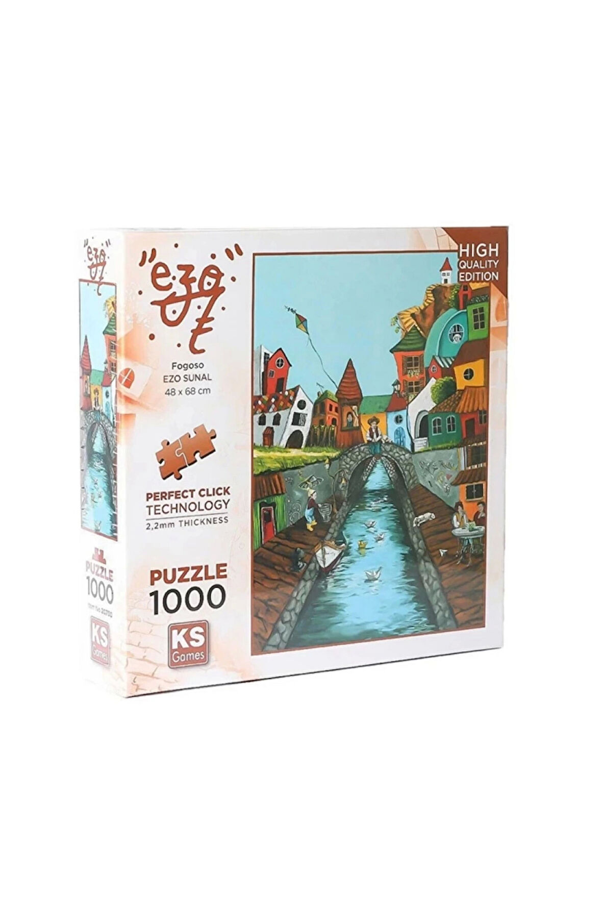 Kız Çocuk Oyuncak Ks Games Fogosa Puzzle 1000 Parça 20730 Erkek Çocuk Oyuncak Eğitici Oyuncaklar