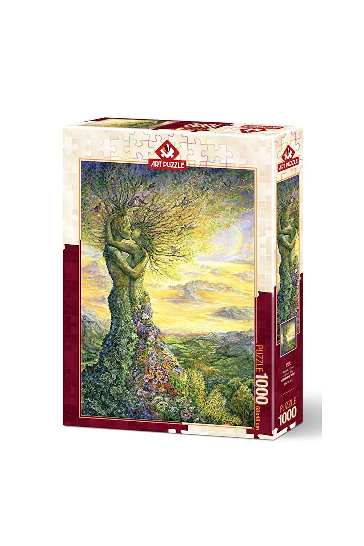 Kız Çocuk Oyuncak 5175 Art Puzzle Doğanın Aşkı 1000 Parça Puzzle Erkek Çocuk Oyuncak Eğitici Oyuncak