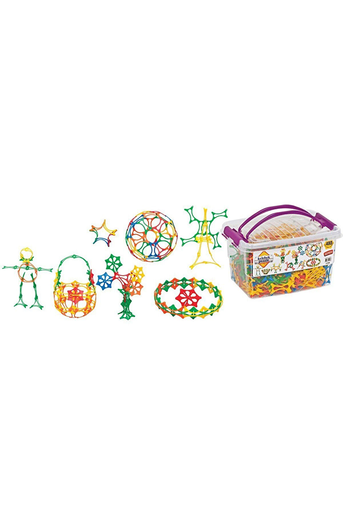 Kız Çocuk Oyuncak 01906 Dede Kelebek Puzzle 480 Parça Erkek Çocuk Oyuncak Eğitici Oyuncaklar