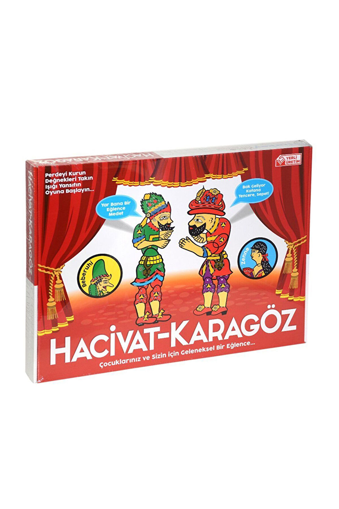 Kız Çocuk Oyuncak 5242 Hacivat ve Karagöz - Erkek Çocuk Oyuncak Eğitici Oyuncaklar