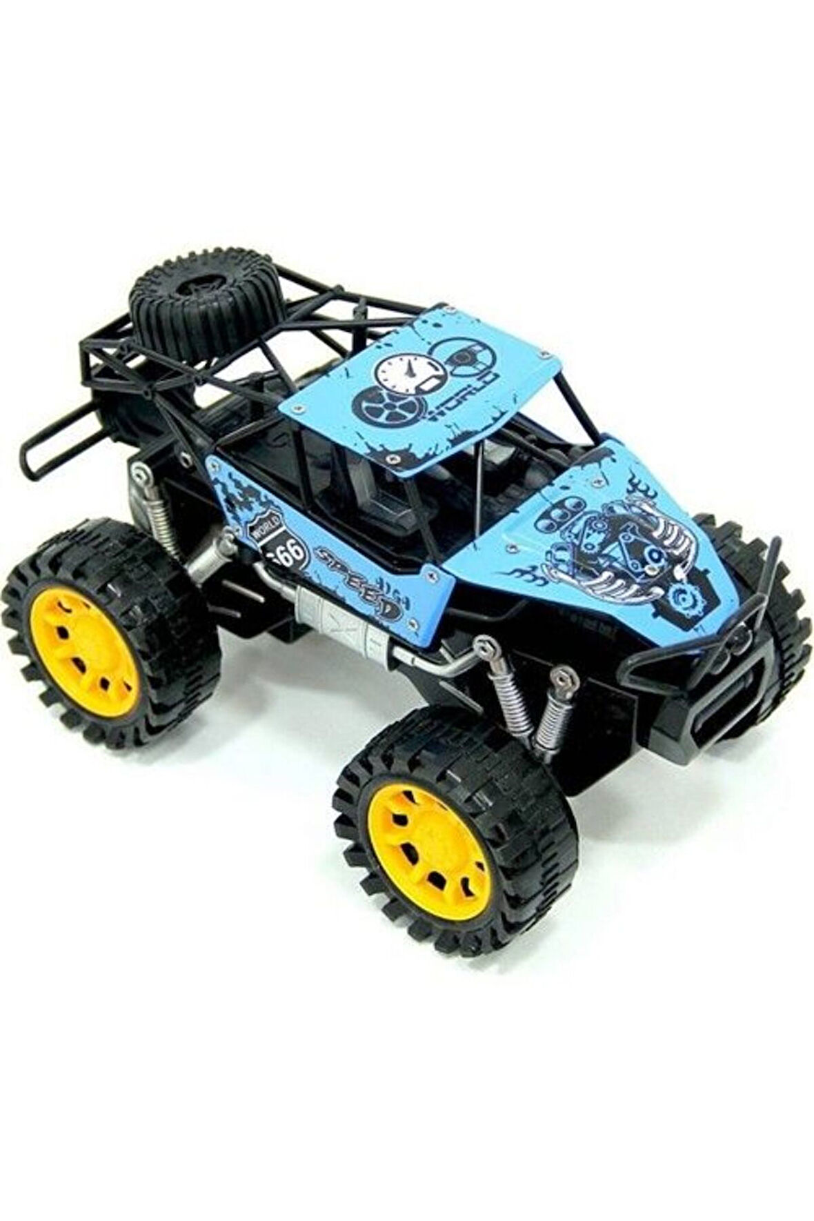 Kız Çocuk Oyuncak Rock Crawler Metal Büyük Sürtmeli Arazi Aracı Mavi Erkek Çocuk Oyuncak Eğitici Oyu