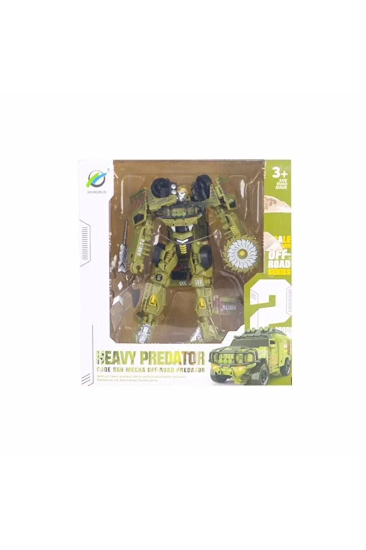 Kız Çocuk Oyuncak Arazi Aracına Dönüşen Yeşil Robot Erkek Çocuk Oyuncak Eğitici Oyuncaklar