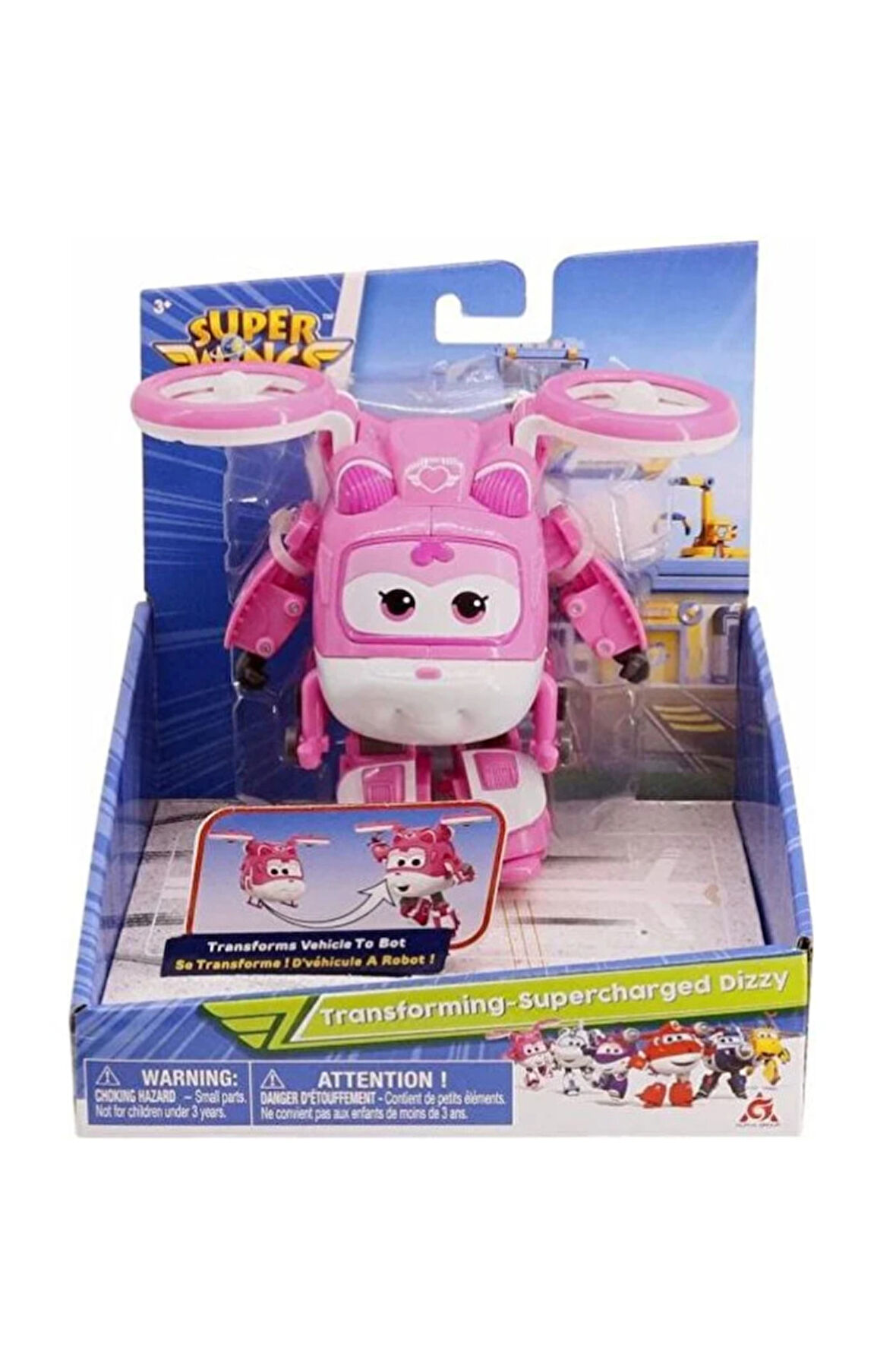 Kız Çocuk Oyuncak Harika Kanatlar Dönüşen Supercharged Dizzy Erkek Çocuk Oyuncak Eğitici Oyuncaklar