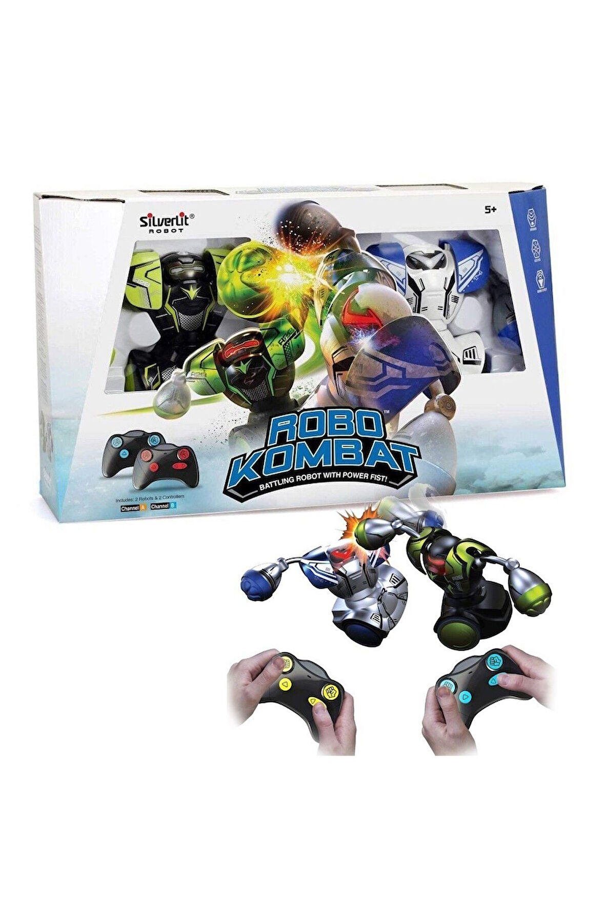 Kız Çocuk Oyuncak SIL/88052 Robo Combat İkili Set Erkek Çocuk Oyuncak Eğitici Oyuncaklar