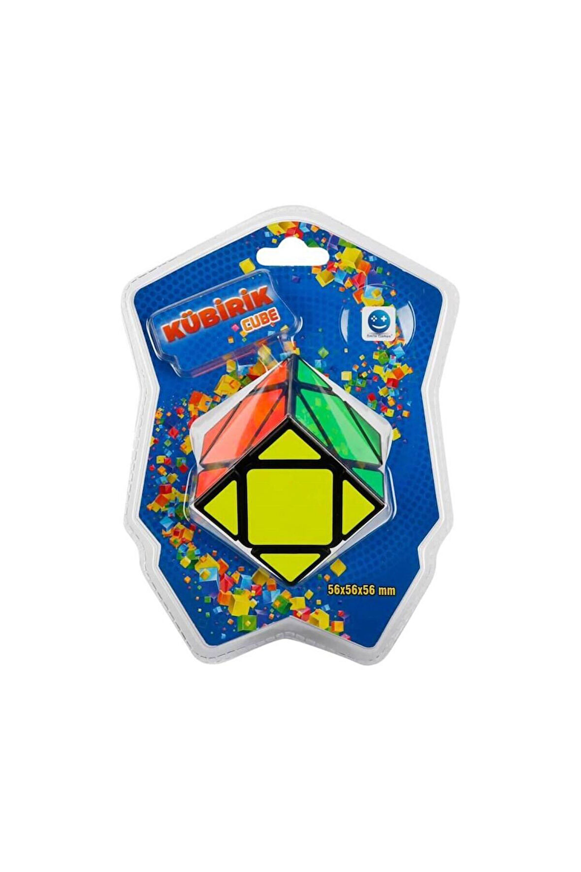 Kız Çocuk Oyuncak Smile Games Kübirik Zeka Küpü 5,6x5,6x5,6cm. Erkek Çocuk Oyuncak Eğitici Oyuncakla