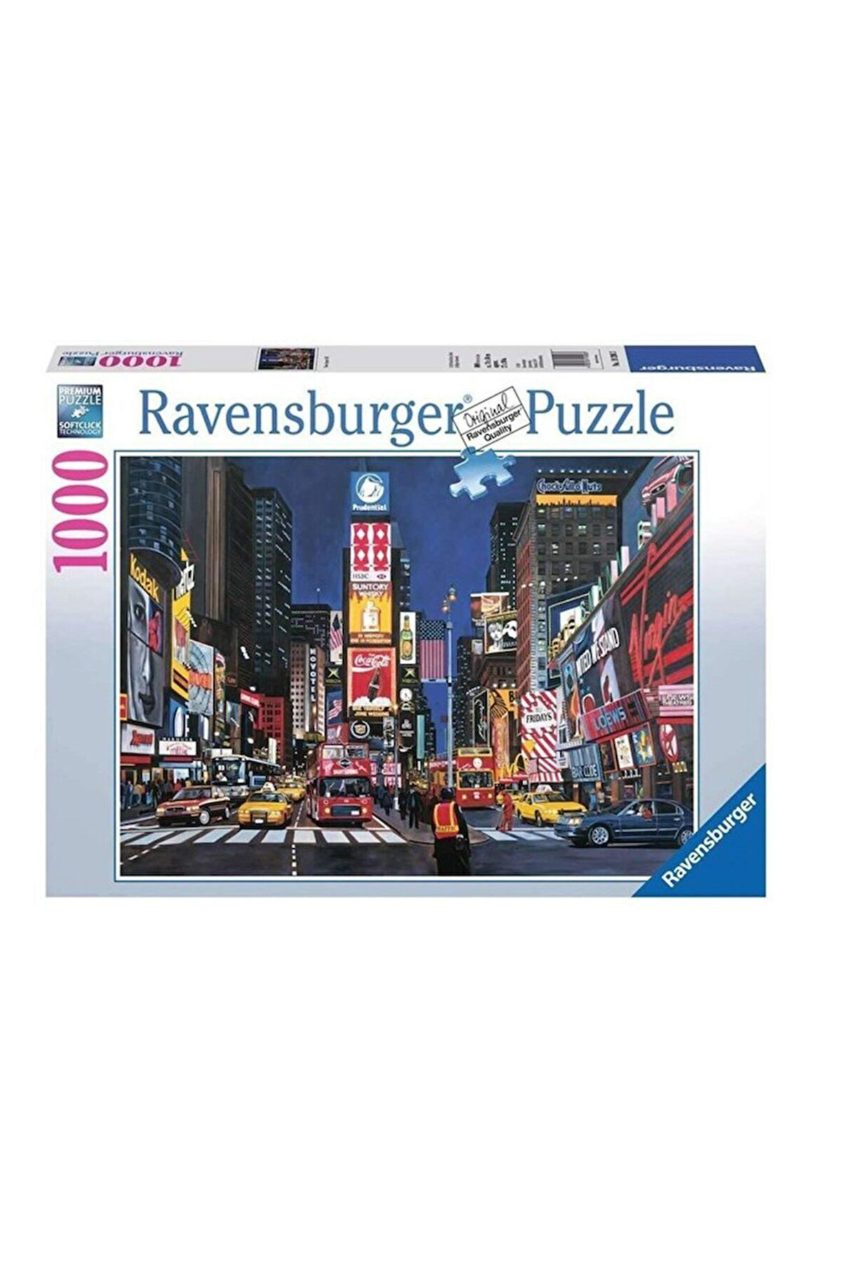 Kız Çocuk Oyuncak 165698 Ravensburger, Times Meydanı 1000 parça Puzzle Erkek Çocuk Oyuncak Eğitici O