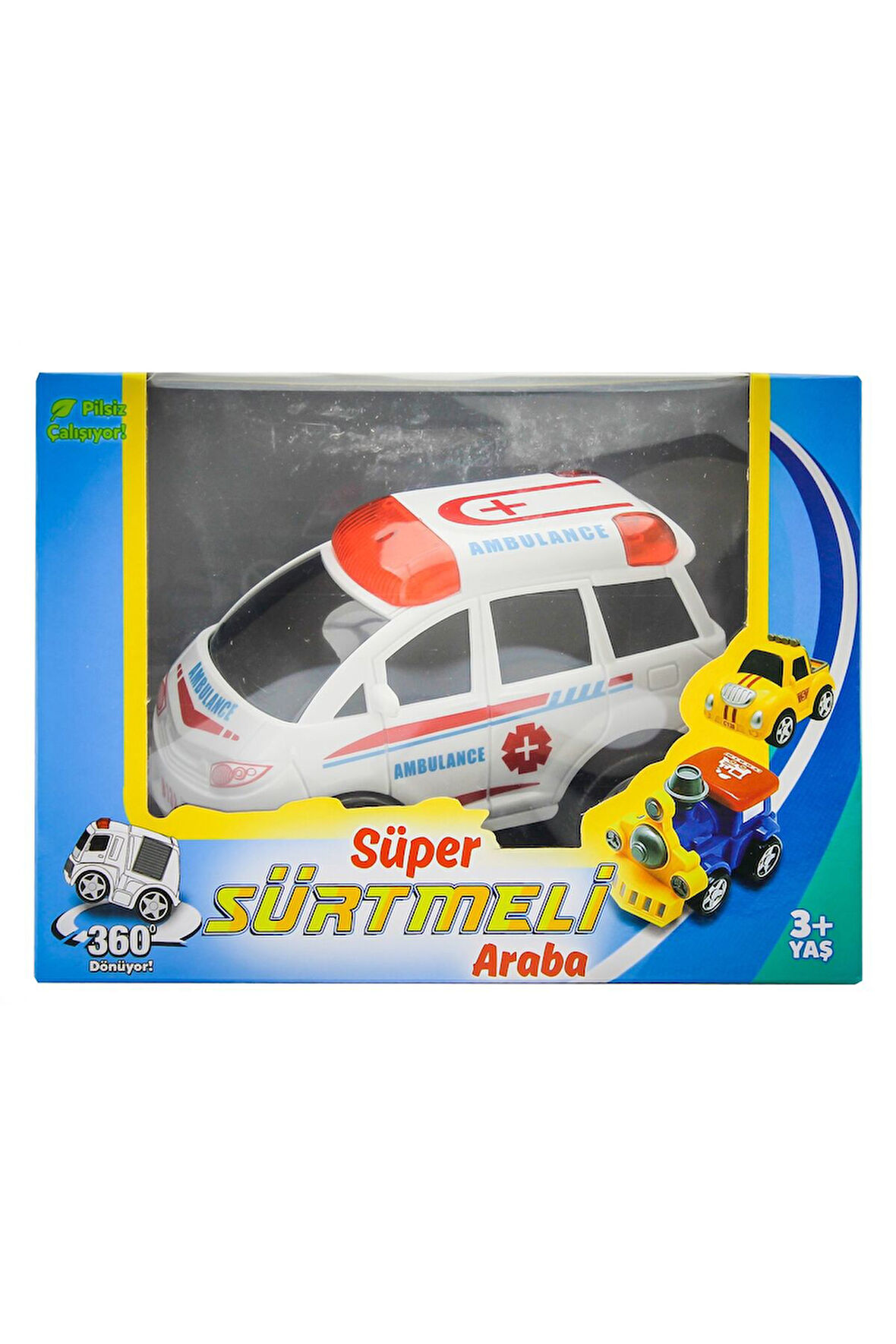 Kız Çocuk Oyuncak Sürtmeli Kırılmaz Kutulu Ambulans Erkek Çocuk Oyuncak Eğitici Oyuncaklar