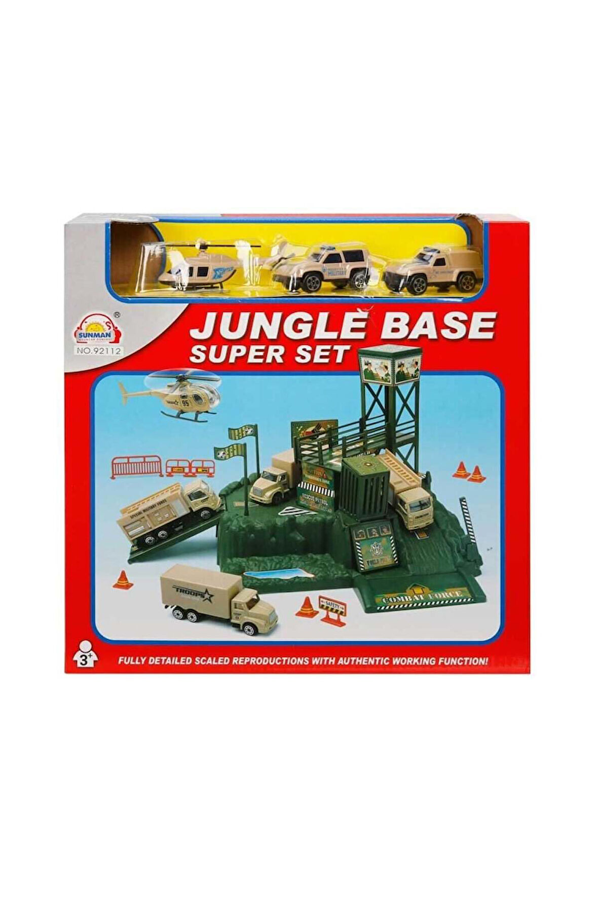 Kız Çocuk Oyuncak 3 Araçlı Oyun Seti İnşaat, Askeri,İtfaiye Erkek Çocuk Oyuncak Eğitici Oyuncaklar