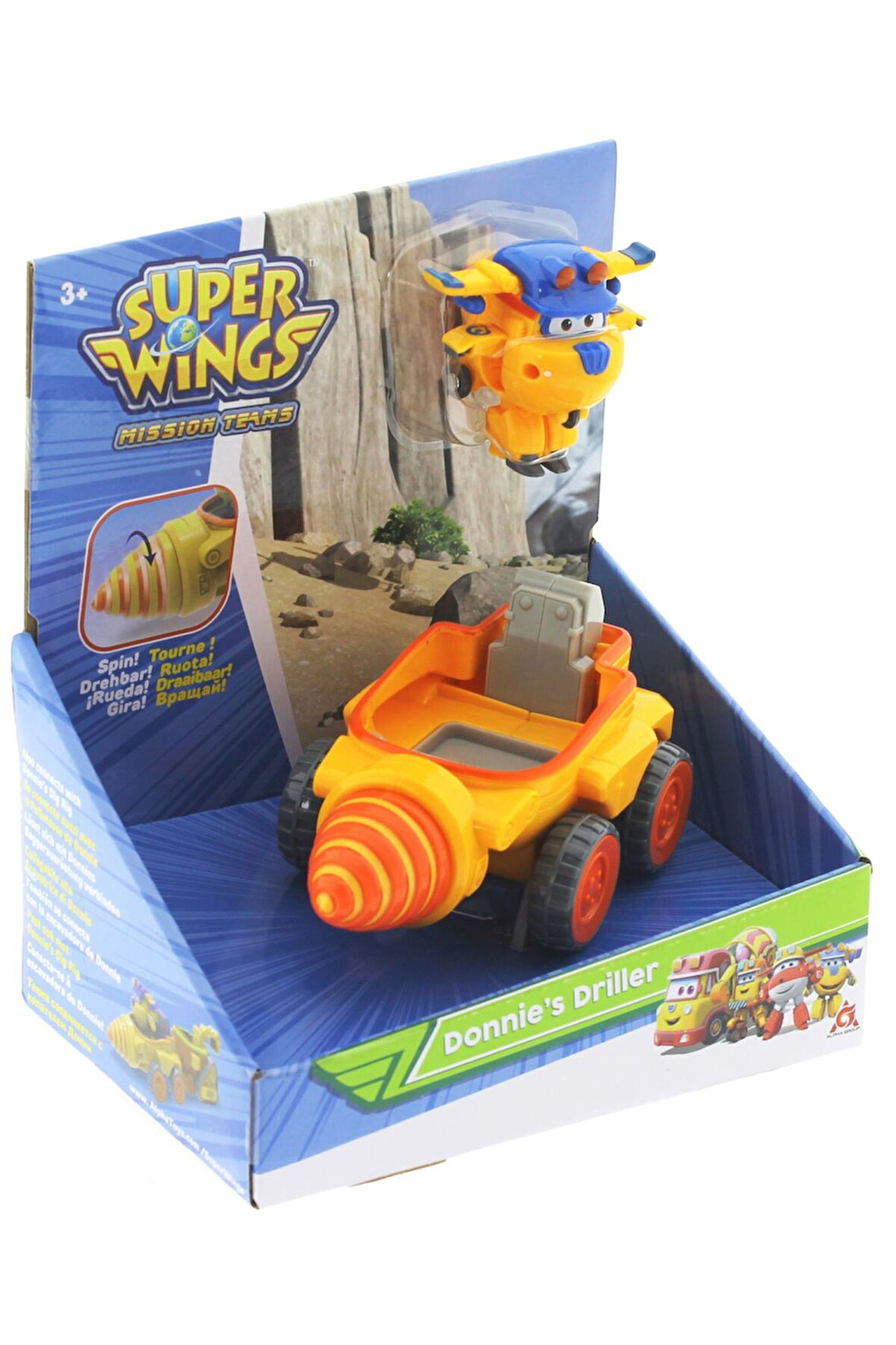 Kız Çocuk Oyuncak Harika Kanatlar Donnie ve Kazıcısı Erkek Çocuk Oyuncak Eğitici Oyuncaklar