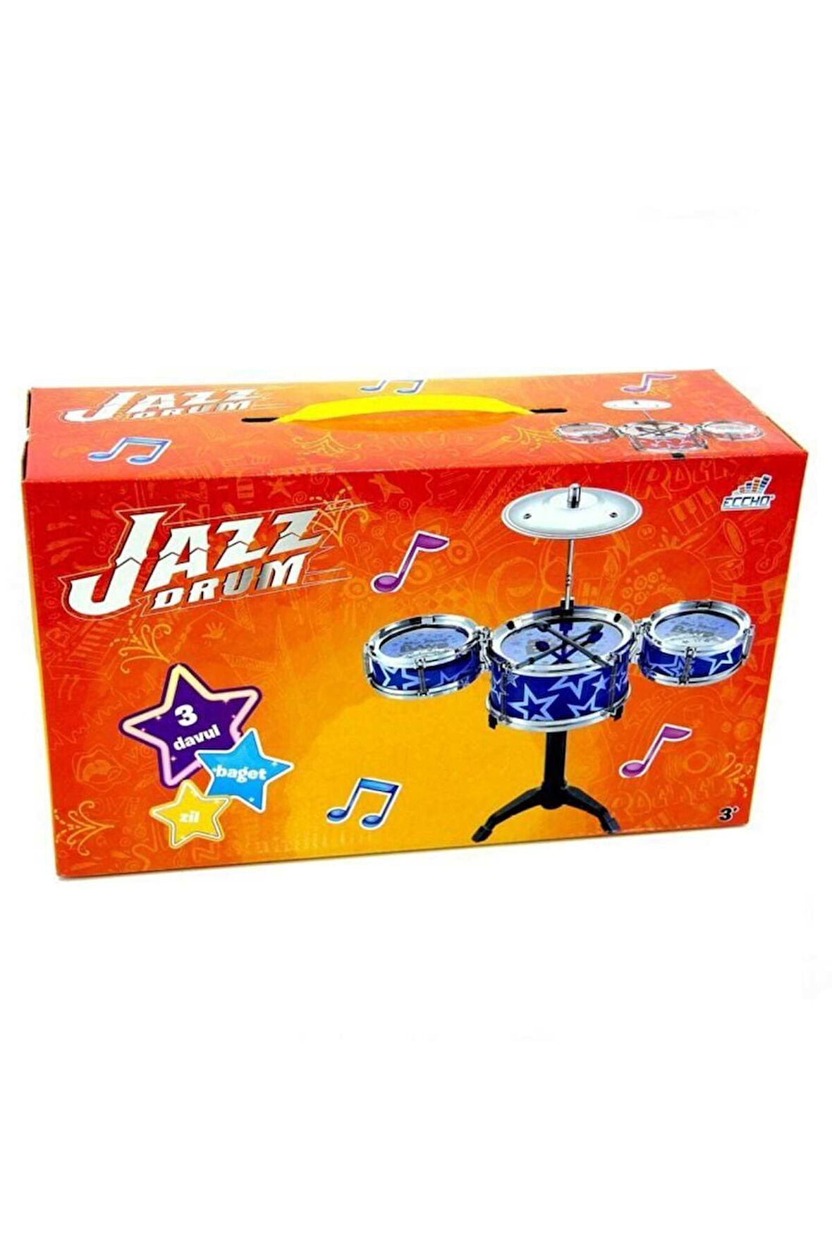 Kız Çocuk Oyuncak Sunman Jazz Drum Mini Bateri Seti - S00041008 Erkek Çocuk Oyuncak Eğitici Oyuncakl